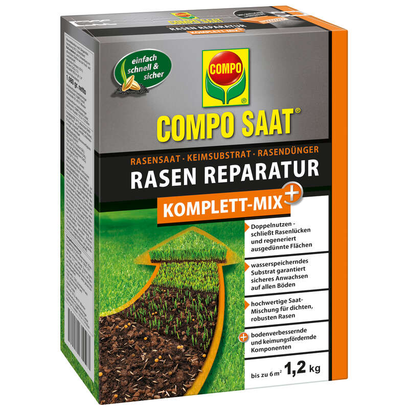 Rasen Reparatur Komplett Mix