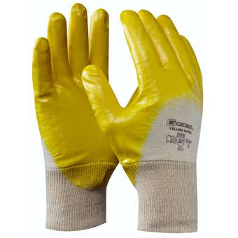 Handschuhe Yellow Nitril