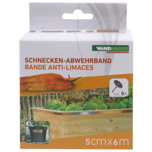 Schnecken-Abwehrband: Bild 2/6 Schnecken-Abwehrband: Bild 2/6