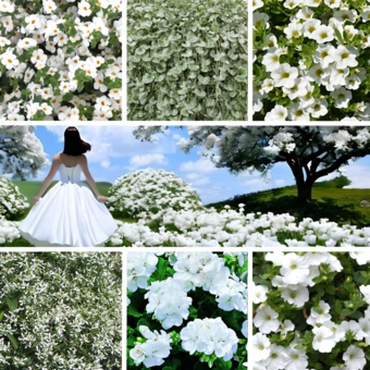 Schneewittchen Balkonblumen Kollektion