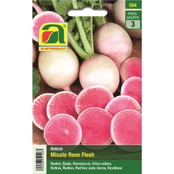 Rettich "Misato Rose Flesh": Bild 1/2 Rettich "Misato Rose Flesh": Bild 1/2