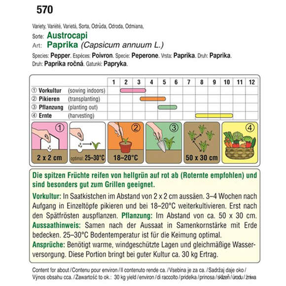 Paprika "Austrocapi": Bild 2/2 Paprika "Austrocapi": Bild 2/2
