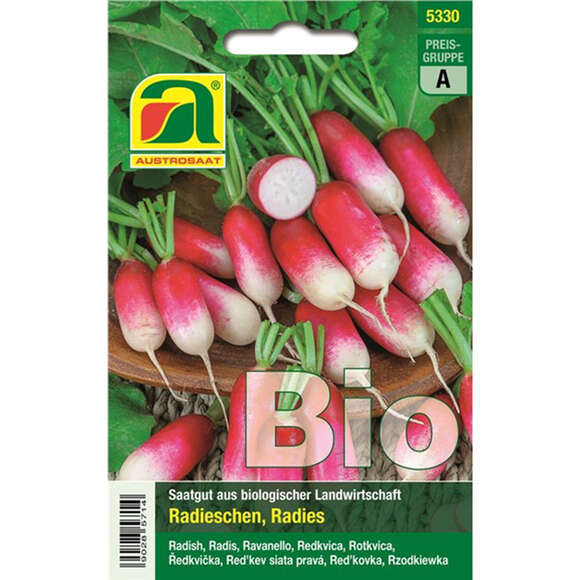 Radieschen BIO "Flamboyant 2": Bild 1/2 Radieschen BIO "Flamboyant 2": Bild 1/2