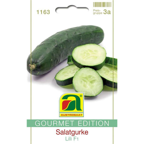 Salatgurke "Lili F1": Bild 1/2 Salatgurke "Lili F1": Bild 1/2