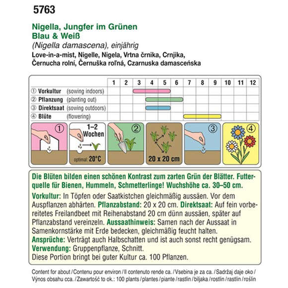Jungfer im Grünen BIO "Blau & Weiß": Bild 2/2 Jungfer im Grünen BIO "Blau & Weiß": Bild 2/2