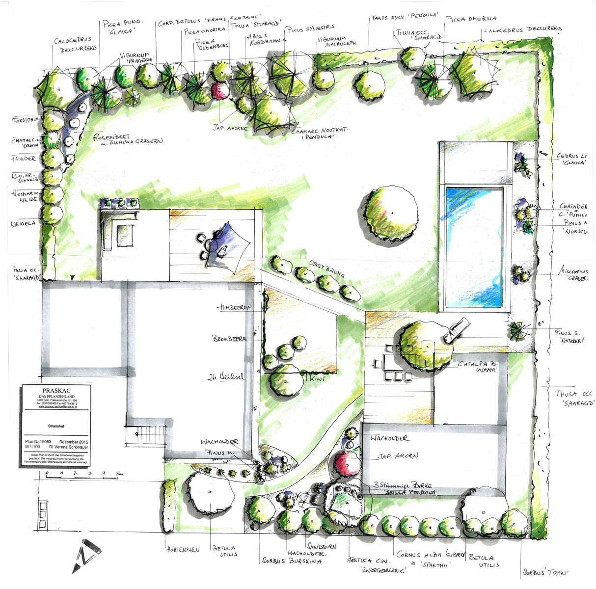 Gartenplanungs Beispiele von schönen Gärten